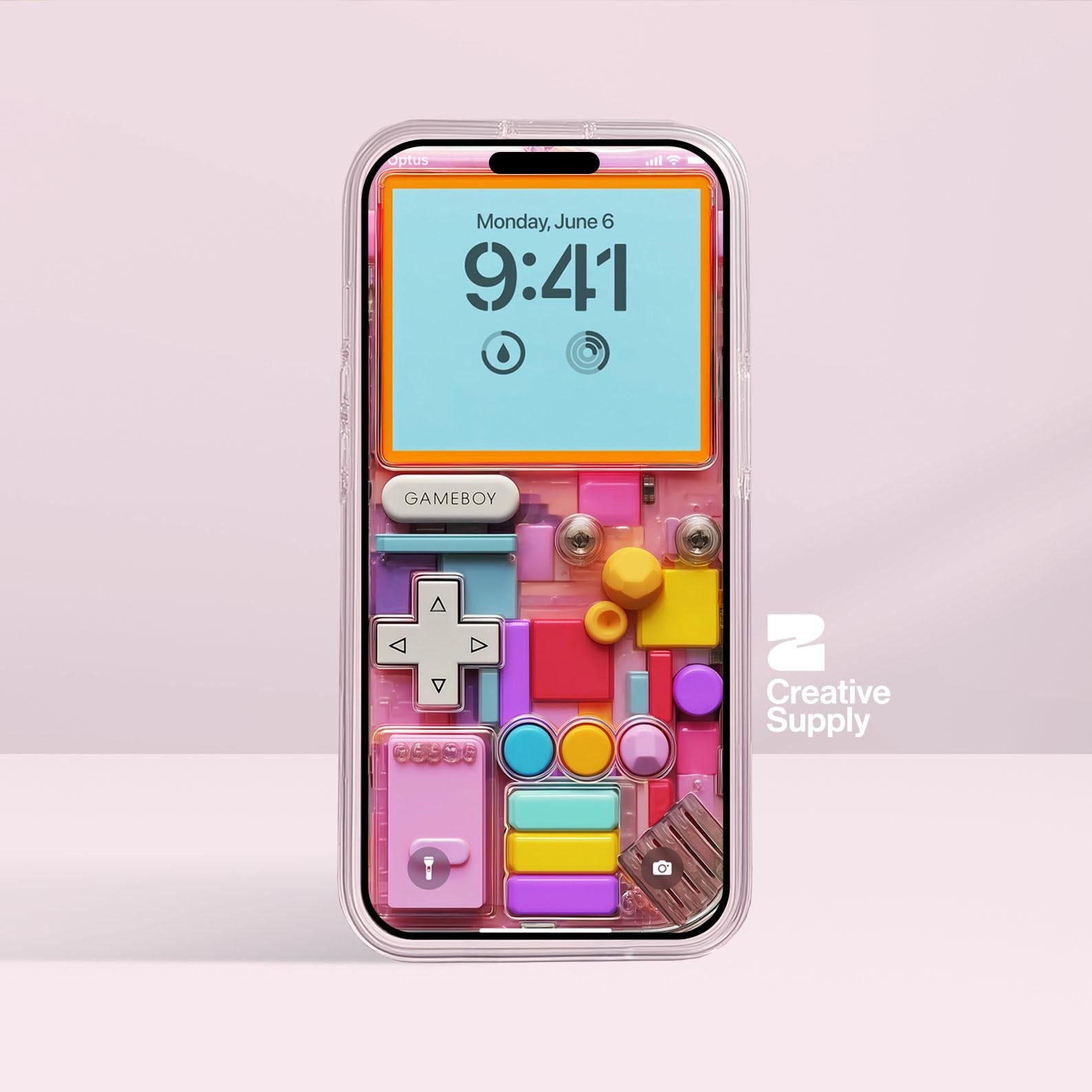 Retro Gameboy Phone Wallpaper