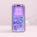 Retro Gameboy Phone Wallpaper: Y2K Pixel Art (Digital Download