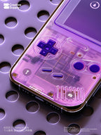 Purple Retro game console Wallpaper – Ultra-Realistic transparent Digital Art for Phone screen | Pastel  cute nostalgic gamer aesthetics