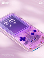 Purple Retro game console Wallpaper – Ultra-Realistic transparent Digital Art for Phone screen | Pastel  cute nostalgic gamer aesthetics