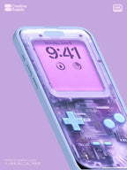 Retro Gameboy Phone Wallpaper: Y2K Pixel Art (Digital Download)