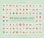 Spring Cat Picnic Icon Pack