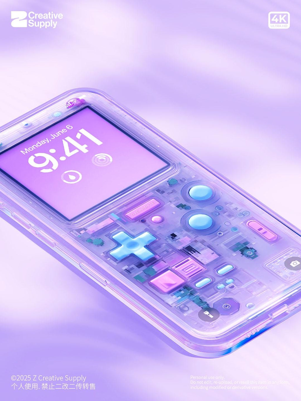 Retro Gameboy Phone Wallpaper: Y2K Pixel Art (Digital Download