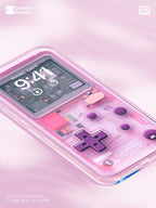 Pink Game Console Phone Wallpaper