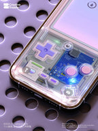 Retro Game Console Phone Wallpaper: Y2K Pastel Circuit Board (Digital Download)