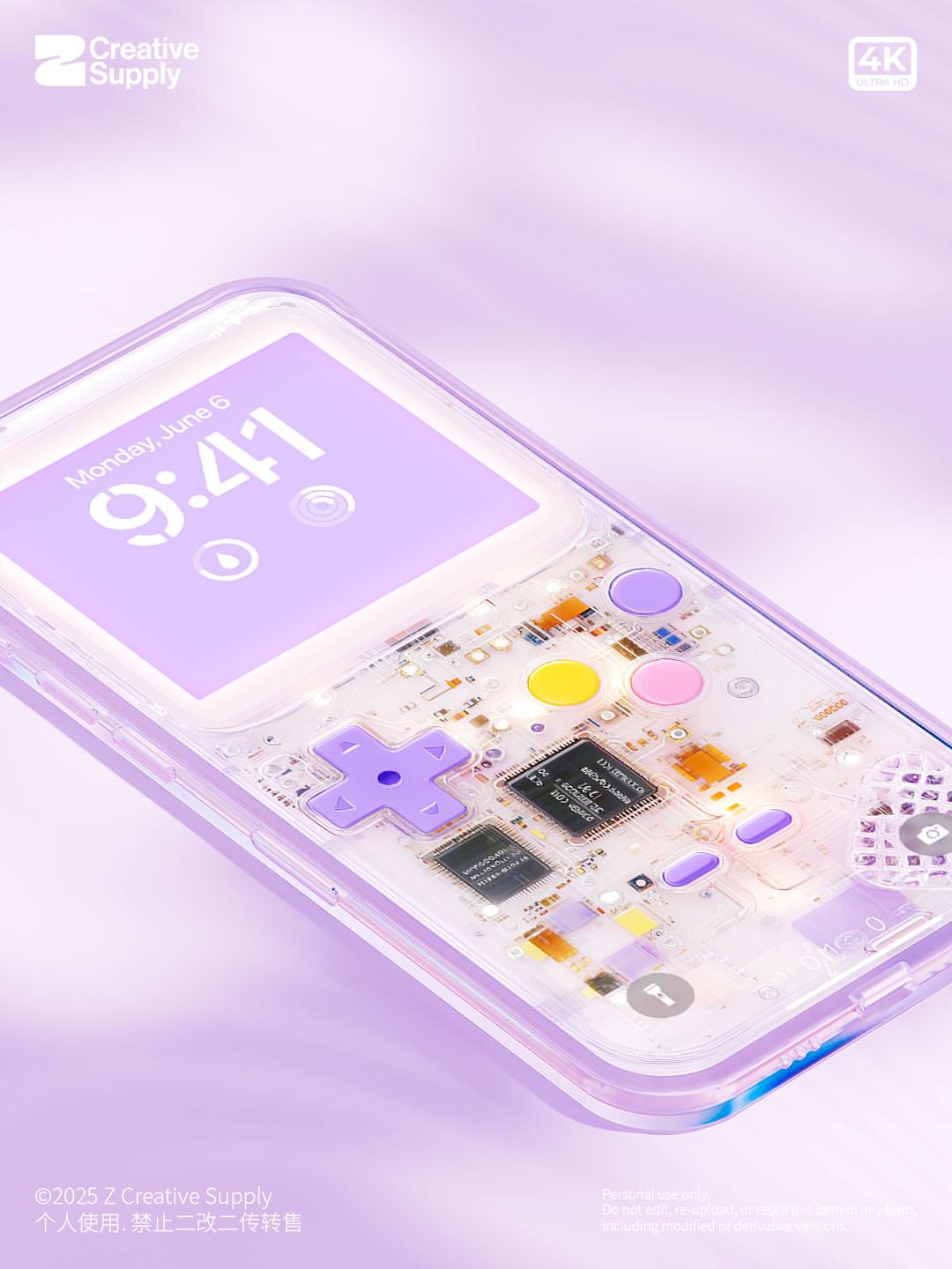 Retro Game console Phone Wallpaper