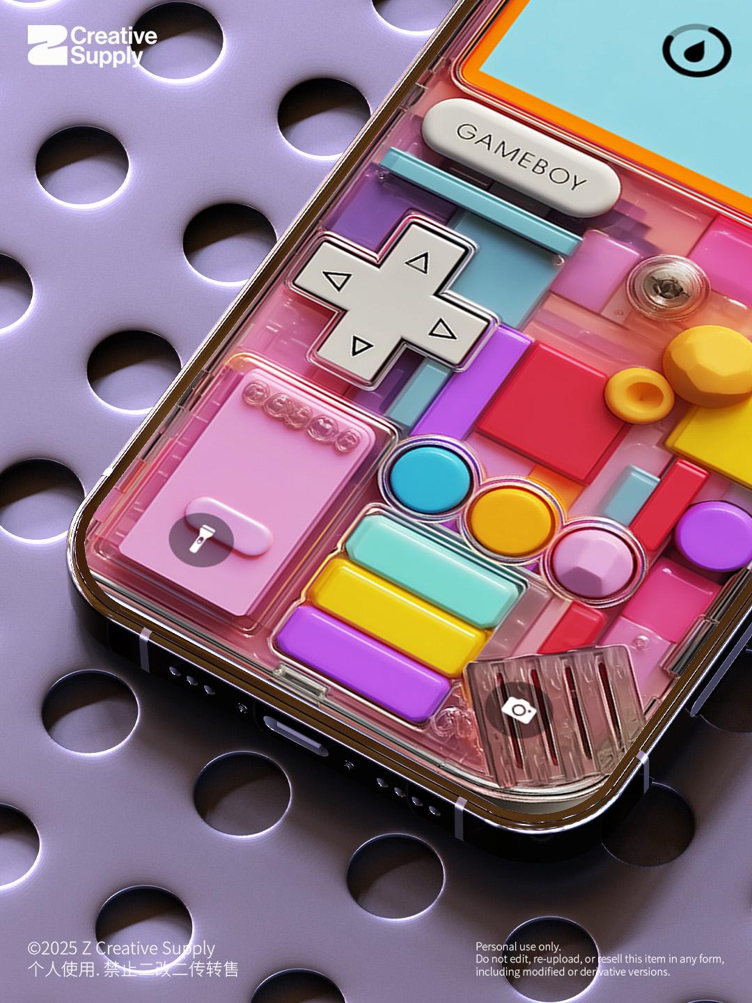 Retro Gameboy Phone Wallpaper