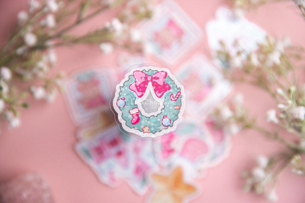 Winter Dream Holographic Die Cut Sticker Set of 5