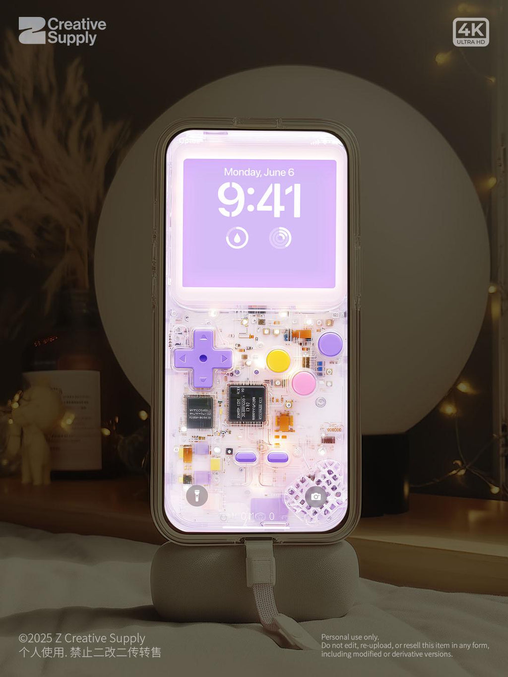 Retro Game console Phone Wallpaper