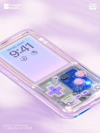 Retro Game Console Phone Wallpaper: Y2K Pastel Circuit Board (Digital Download)