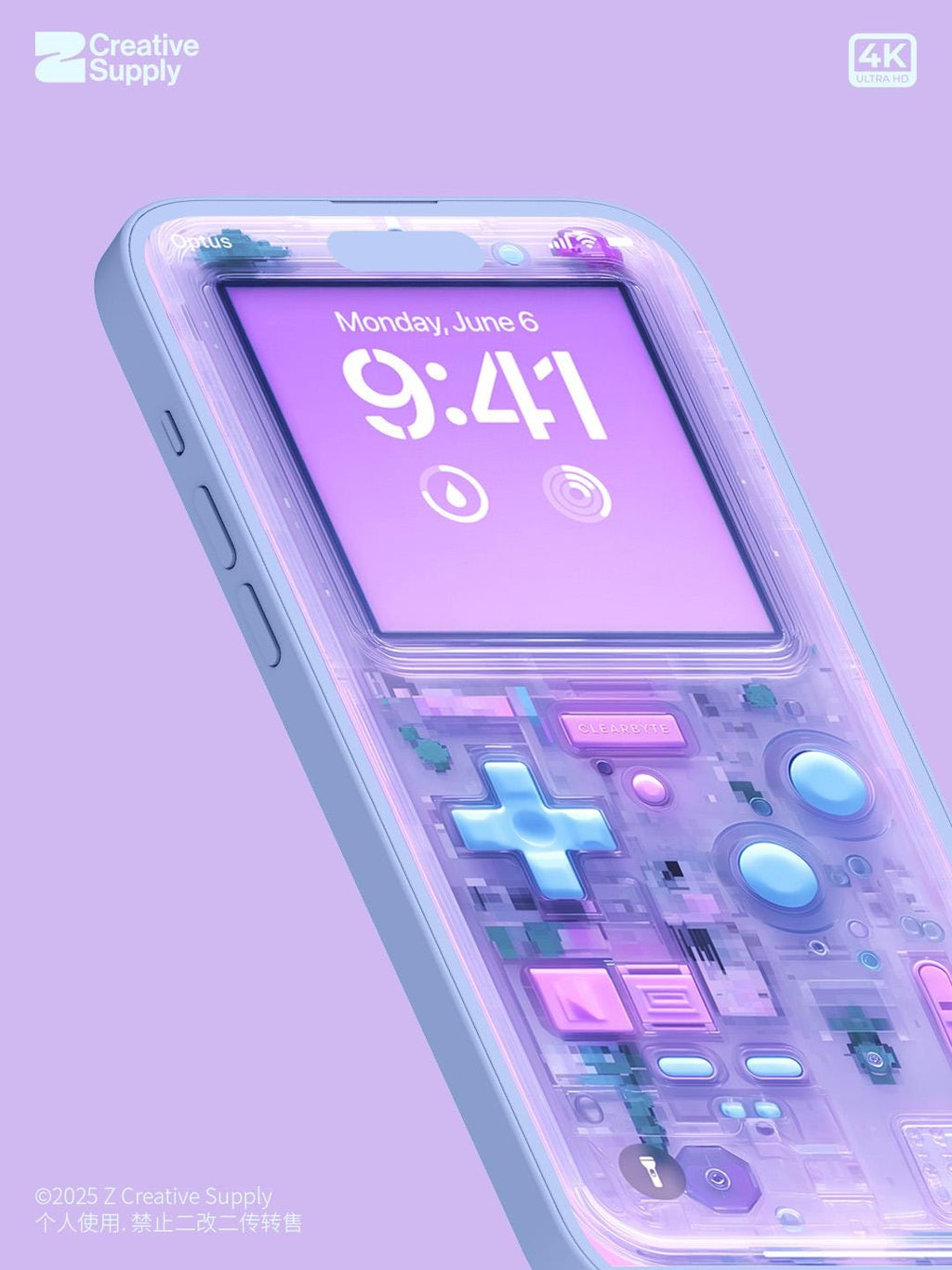 Retro Gameboy Phone Wallpaper: Y2K Pixel Art (Digital Download