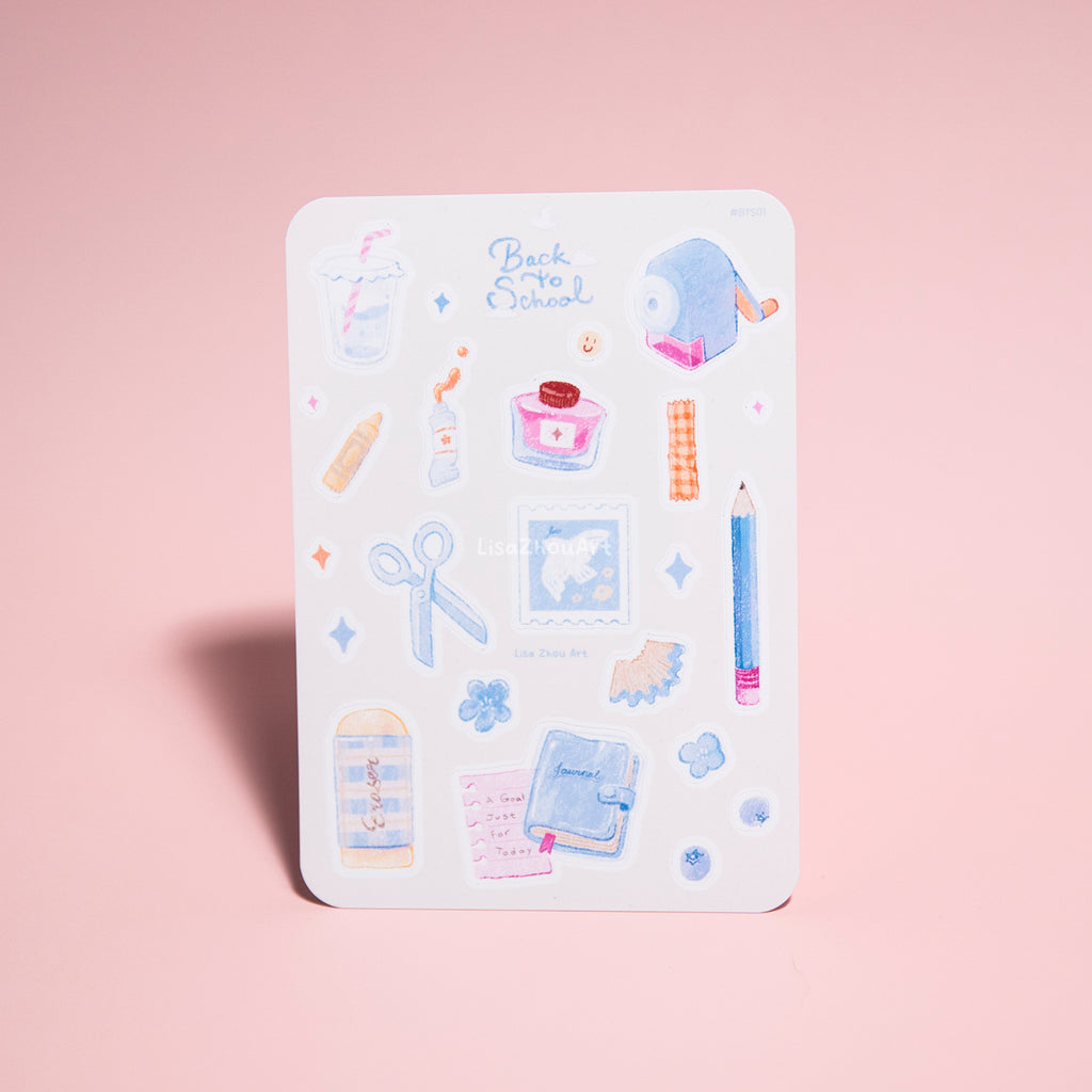 Back to School Sticker Sheet