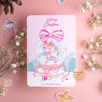 Personalised Winter Dream Reindeer Christmas Card