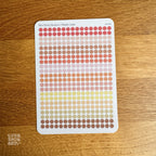 Mini Dots Washi Sticker Sheet 0.38 cm