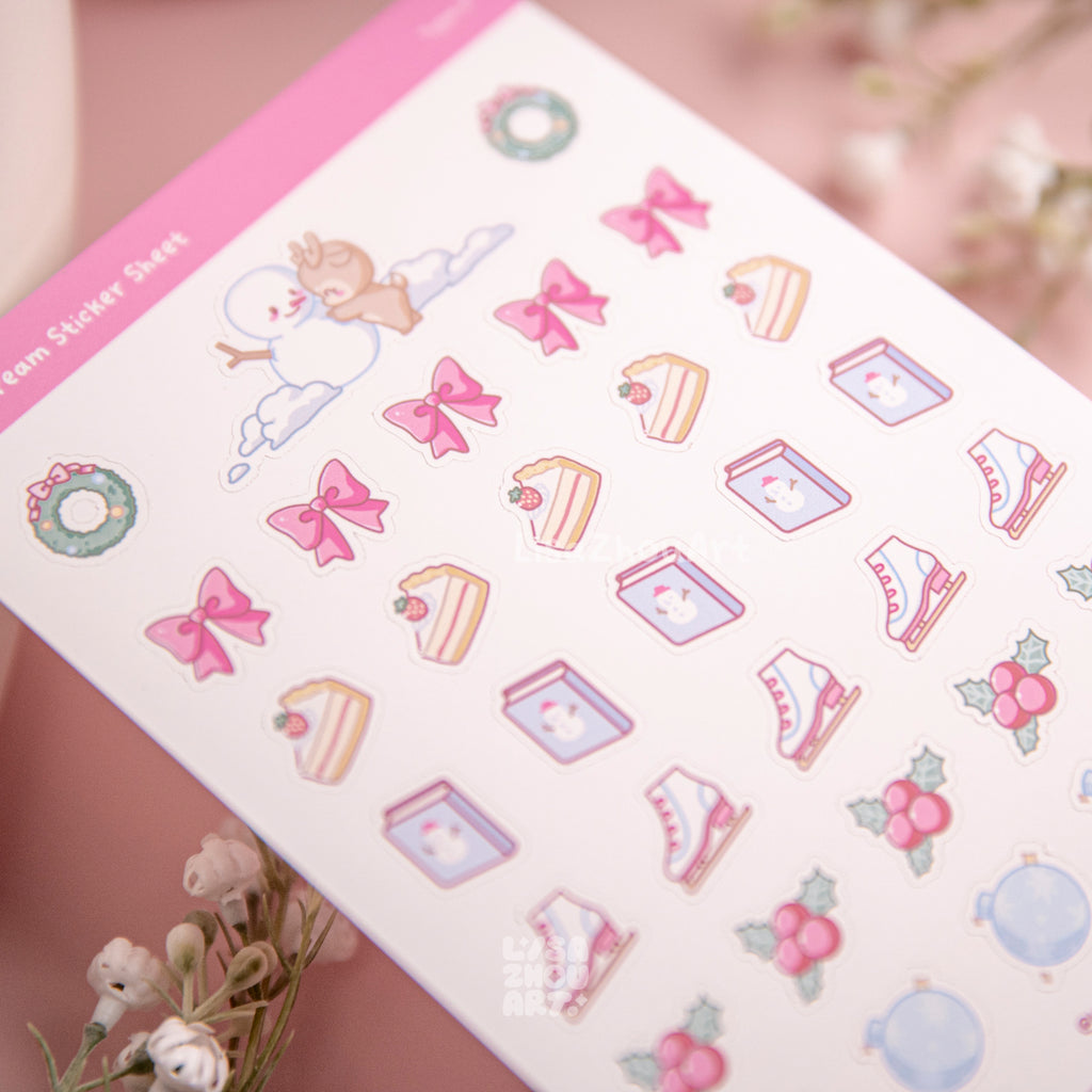 Winter Dream Deco Sticker Sheet | Type A
