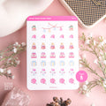 Winter Dream Deco Sticker Sheet | Type B