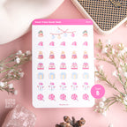 Winter Dream Deco Sticker Sheet | Type B