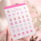 Winter Dream Deco Sticker Sheet | Type B
