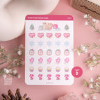 Winter Dream Deco Sticker Sheet | Type D