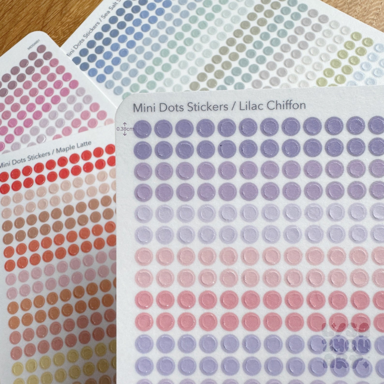 Mini Dots Washi Sticker Sheet 0.38 cm