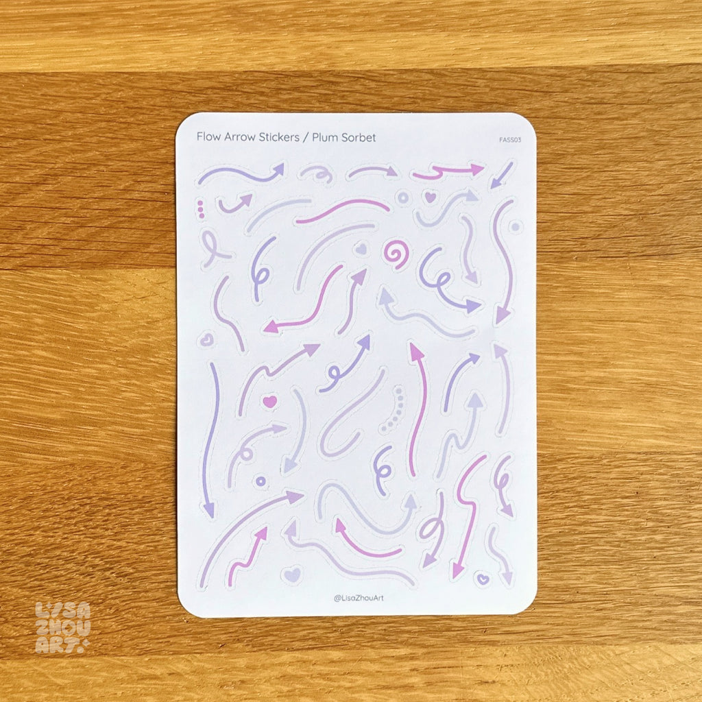 Flow Arrow Stickers