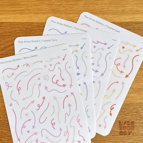 Flow Arrow Stickers