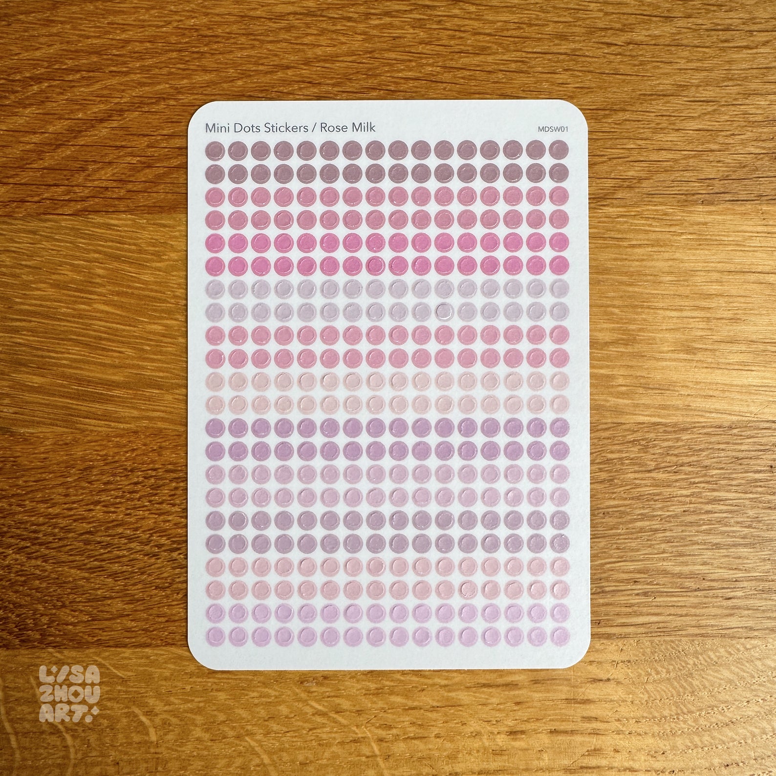 Mini Dots Washi Sticker Sheet 0.38 cm