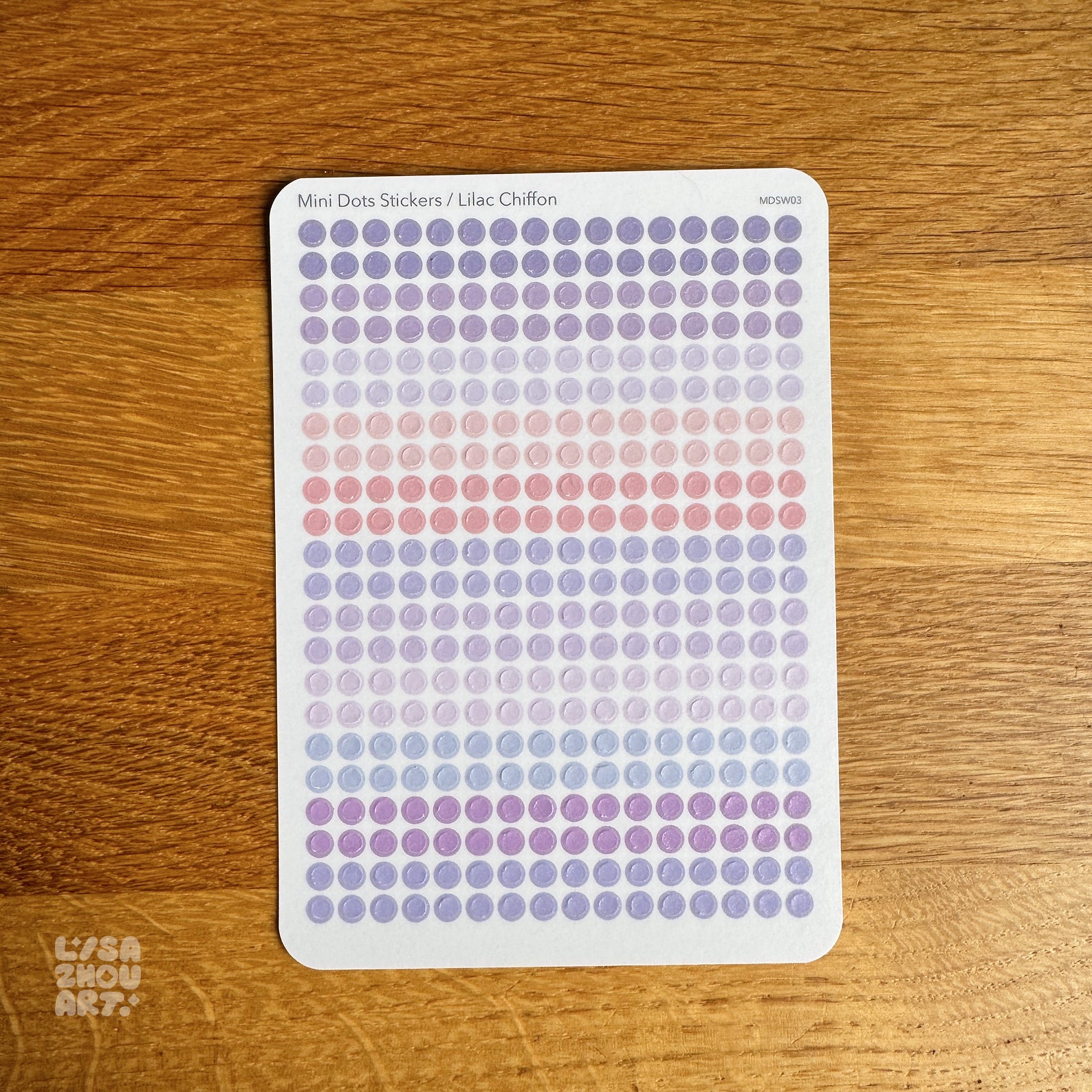 Mini Dots Washi Sticker Sheet 0.38 cm