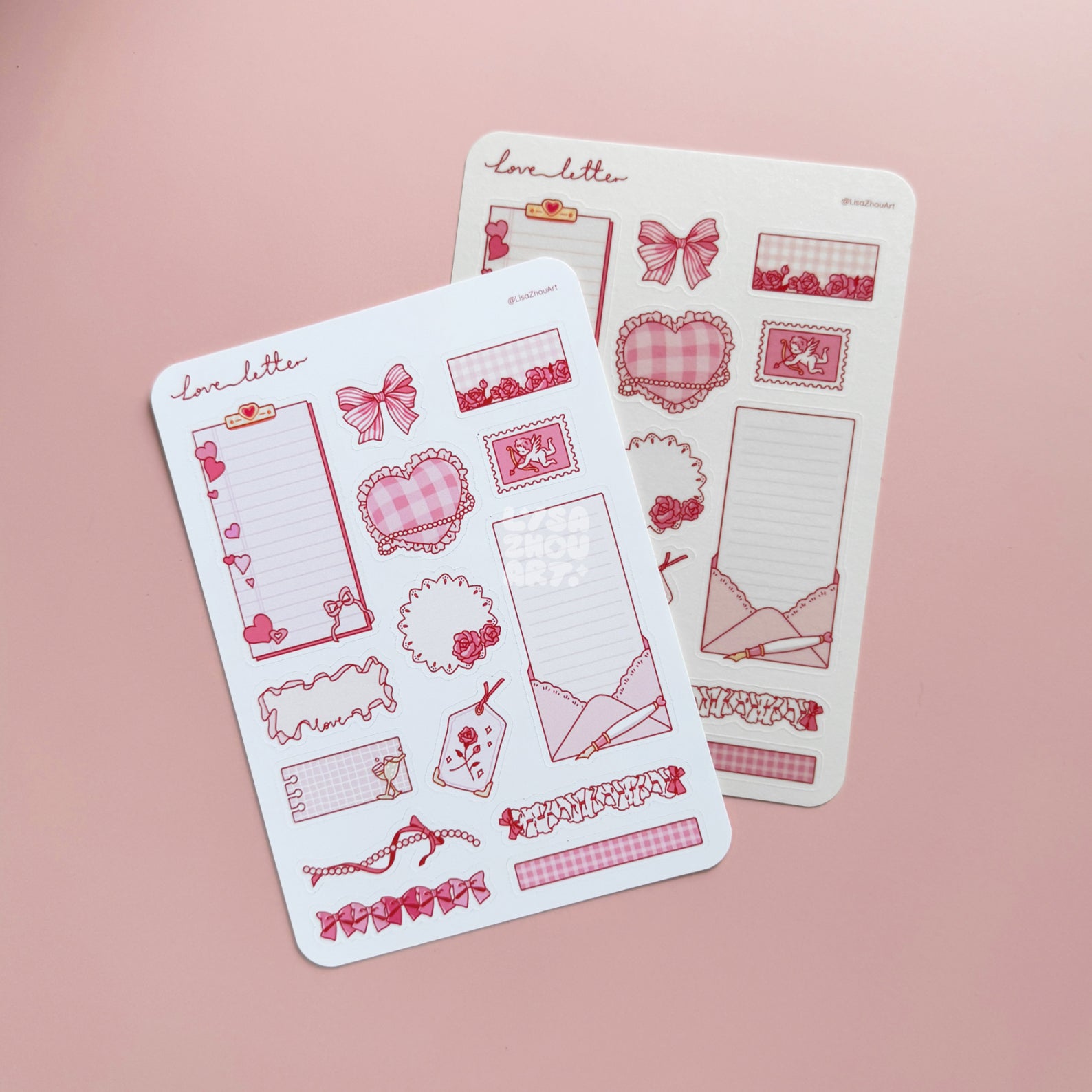 Love Letter Sticker Sheet