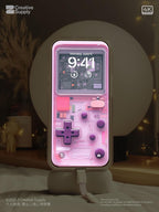 Pink Game Console Phone Wallpaper