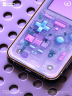 Retro Gameboy Phone Wallpaper: Y2K Pixel Art (Digital Download