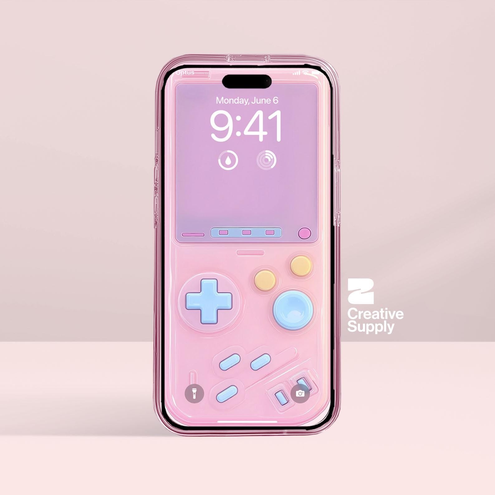 Y2K Anime Style Gameboy Phone Wallpaper