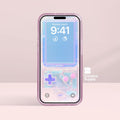 Retro Pastel Pink game console Phone Wallpaper