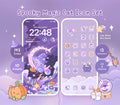 Spooky Magic Cat Icon Pack