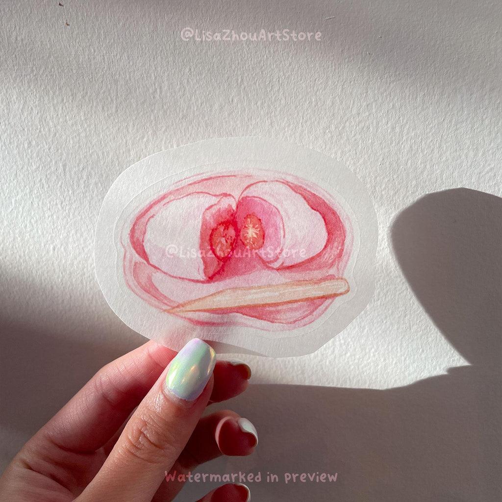 Sakura Dessert Washi Die Cut Stickers | Set of 13