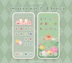 Spring Cat Picnic Icon Pack