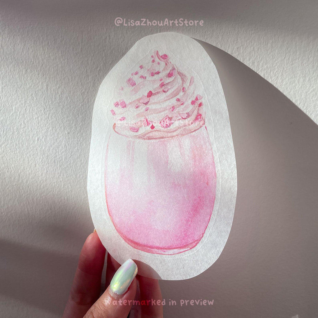 Sakura Dessert Washi Die Cut Stickers | Set of 13